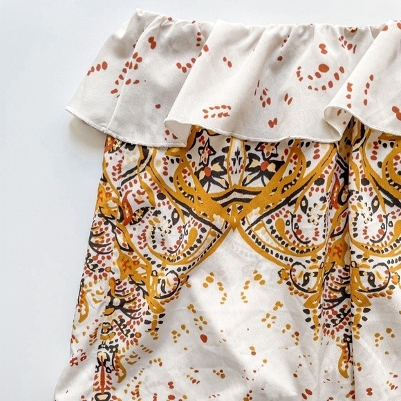 Free People Scarf Satin Top - Picture 6 of 6